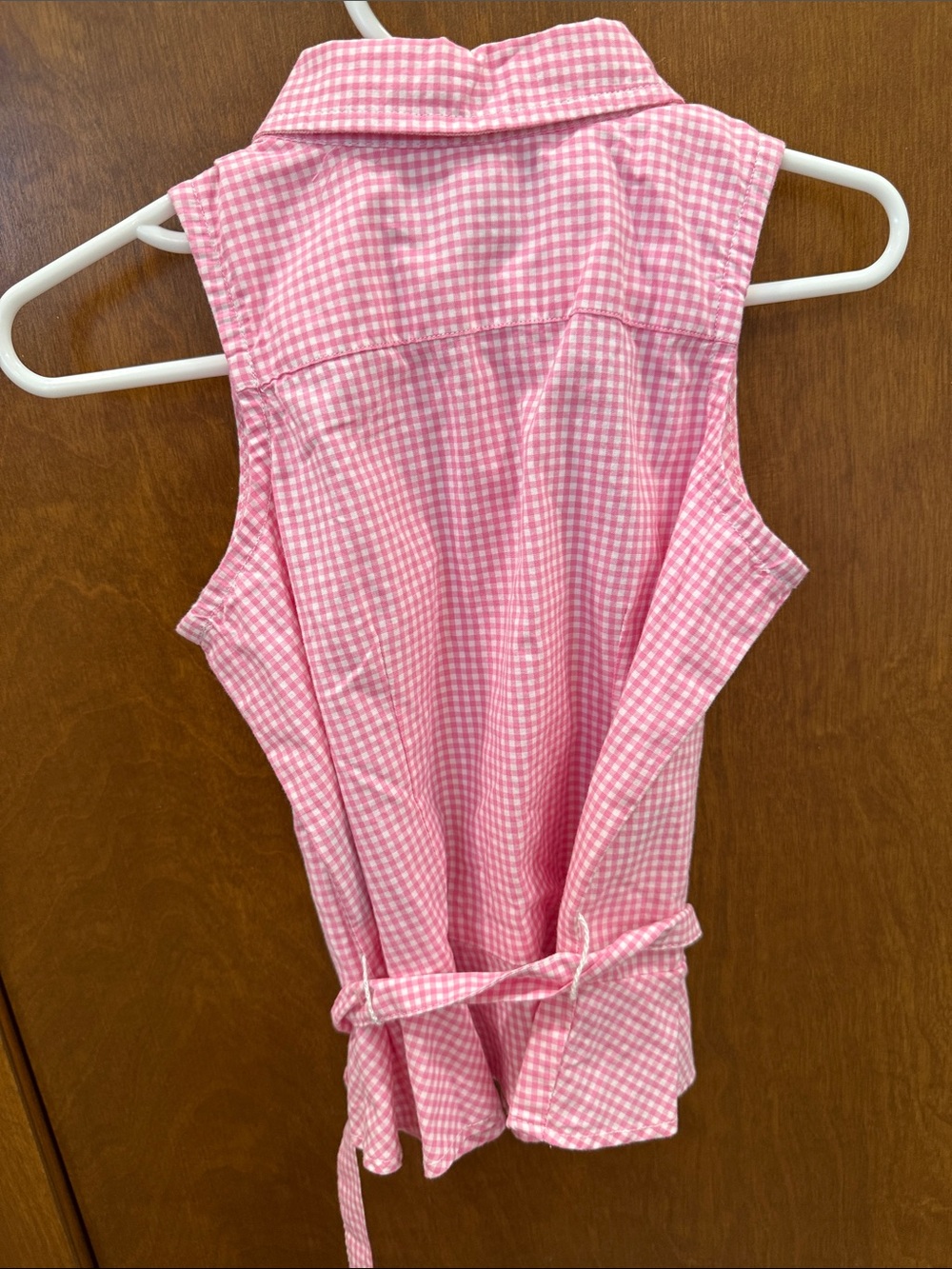Ralph Lauren Kids Polo Trio in Navy, Bright Pink & Light Pink Gingham - Picture 5 of 11